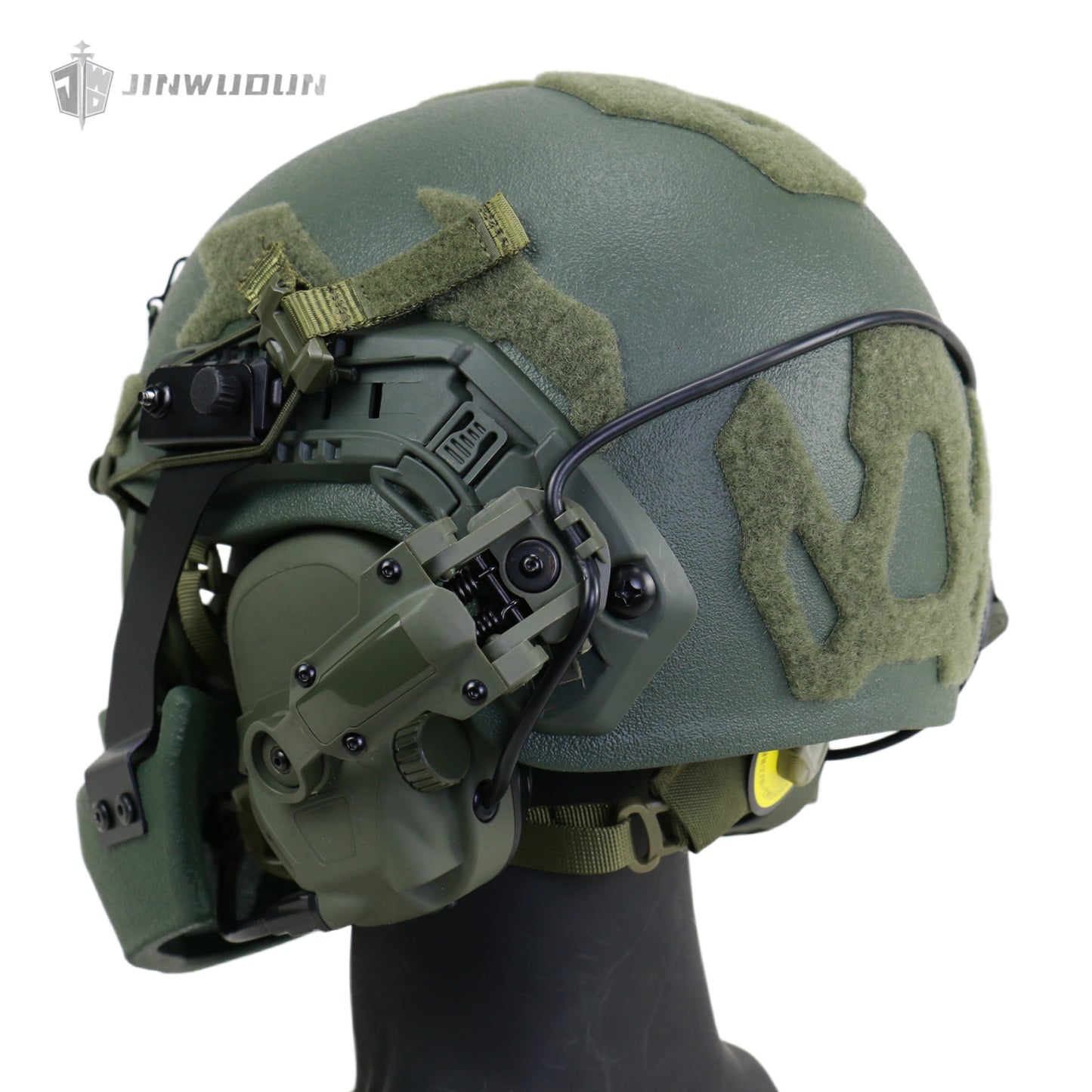 APA-07 Lightweight Level 5 Ballistic Helmet, Full Protection Tactical Helmet Against AK 7.62×39