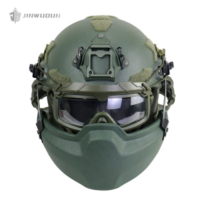 APA-07 Lightweight Level 5 Ballistic Helmet, Full Protection Tactical Helmet Against AK 7.62×39