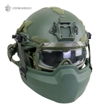 APA-07 Lightweight Level 5 Ballistic Helmet, Full Protection Tactical Helmet Against AK 7.62×39