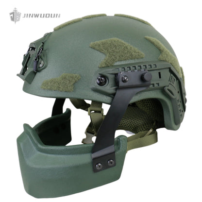APA-07 Lightweight Level 5 Ballistic Helmet, Full Protection Tactical Helmet Against AK 7.62×39