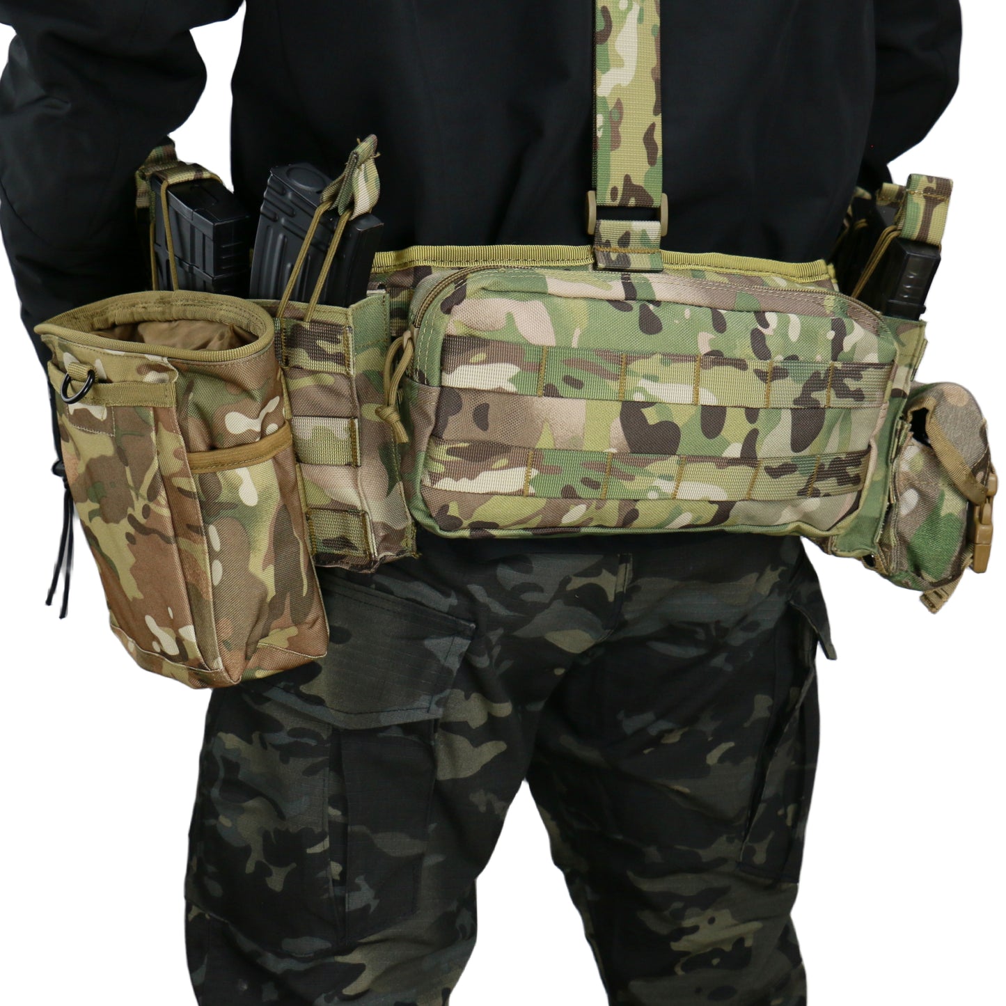 NIJ IV 6094 Tactical vest body armor/quick release system-MultiCam