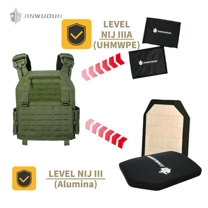 JWD0818 Tactical vest/bulletproof vest-Laser Cut Lightweight Military Vest