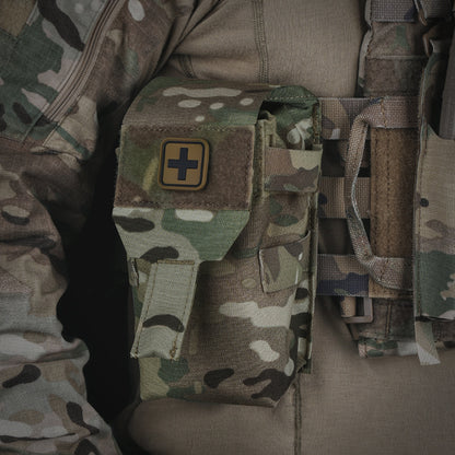 Small vertical first aid kit tactical medical kit multi-function accessories outdoor life-saving kit