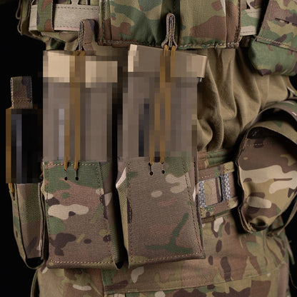 Attacker AR Dual-Link Function Pack for Shooting Sports Tactical Games with 5.56 Magazine Storage