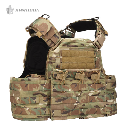 CPC Tactical Bulletproof Vest Level IV Protection, Nylon Material, 20*16.5 Inch Armor Size