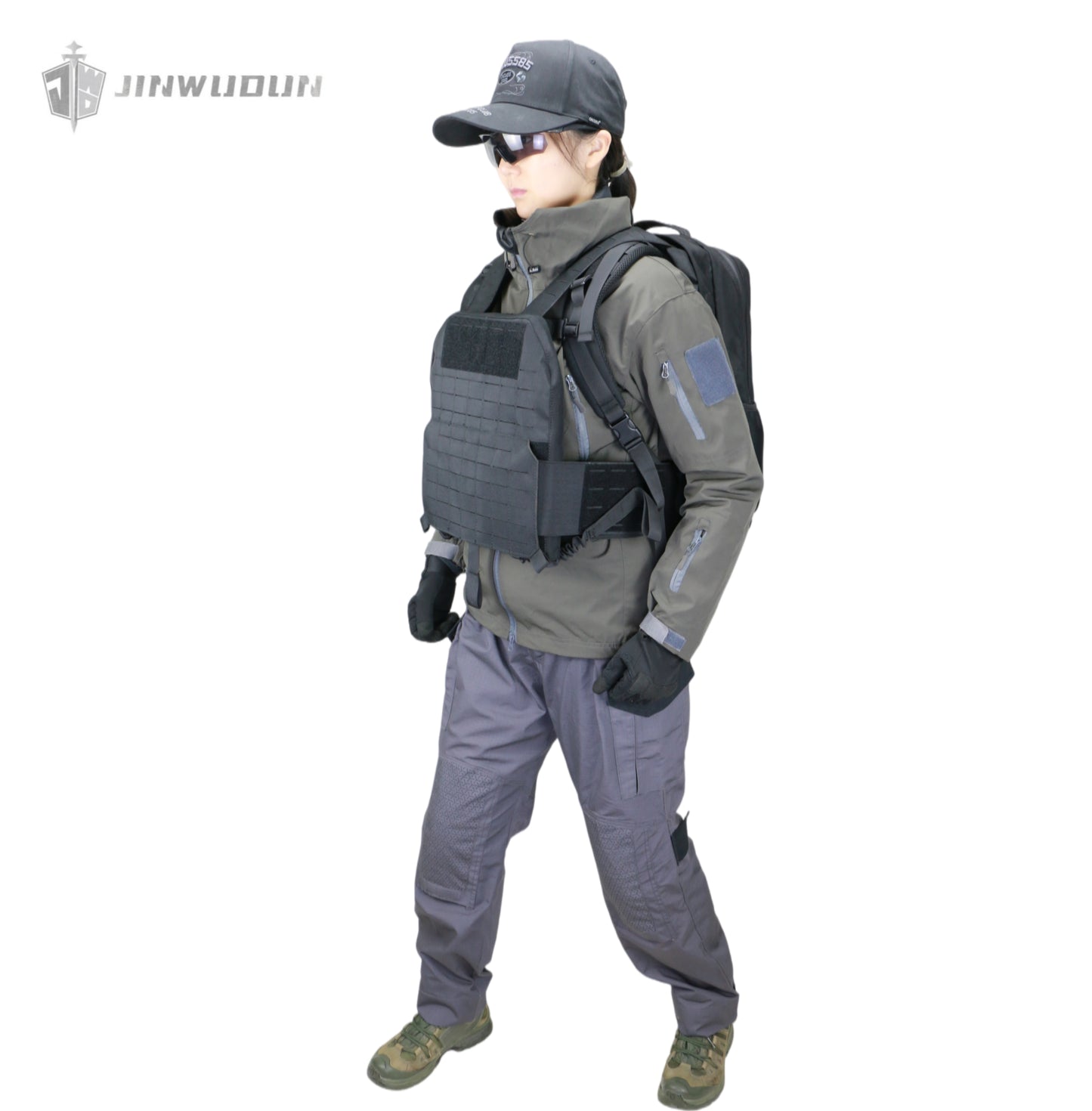 1000D Nylon Bulletproof Backpack Can Be Quickly Converted into a Bulletproof Vest