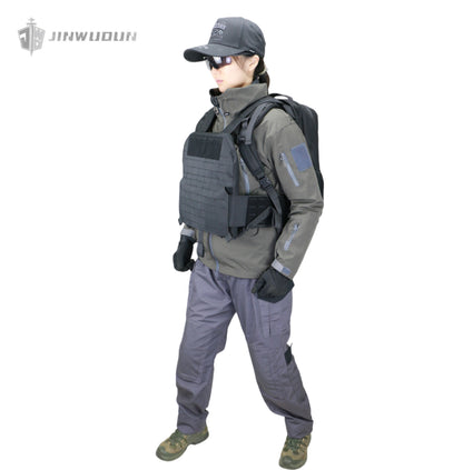 1000D Nylon Bulletproof Backpack Can Be Quickly Converted into a Bulletproof Vest