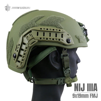 FAST SF2.0 Lightweight Tactical Ballistic Helmet NIJ IIIA 9×19 FMJ