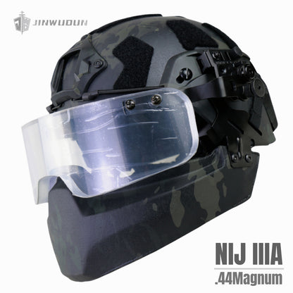 all-round tactical ballistic helmet NIJ IIIA level bulletproof helmet
