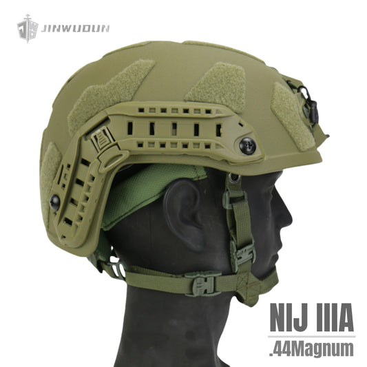 NIJ IIIA Ultra-high cut bulletproof helmet,Military tactical bulletproof helmet