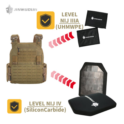 JWD0818 Tactical vest/bulletproof vest-Laser Cut Lightweight Military Vest