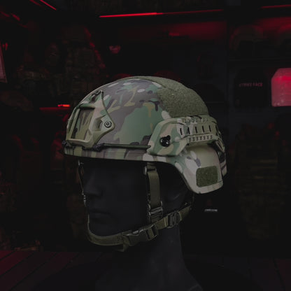 MultiCam MICH2000 Bulletproof Helmet - U.S. NIJ standard level IIIA+